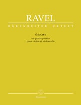 Sonata in Four Parts for Violin and Cello Import cover
